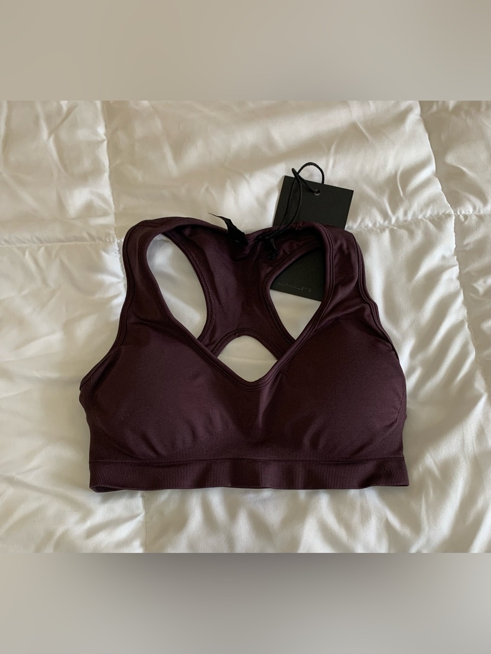 New Alphalete WOMENS Amplify CONTOUR BRA Size S